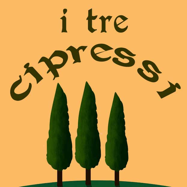 I Tre Cipressi a Farfa